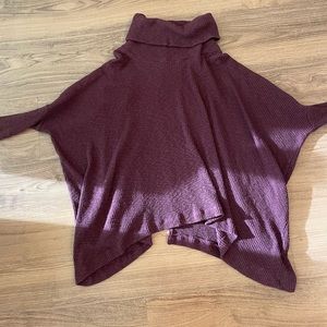Free People Maroon Sweater